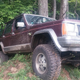 My 1992 Jeep Cherokee high-centered somewhere in western MIchigan